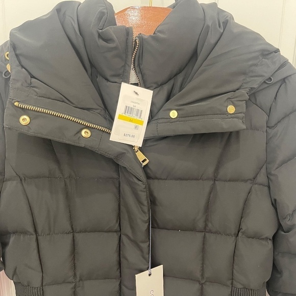 Cole Hann Signature Puffer Jacket Size M, NWT, Black - Picture 2 of 10